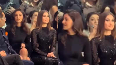 Ananya Panday and Rasha Thadani avoid each other amid ‘Pati Patni Aur Woh 2’ casting rumours; Netizens say, ‘Ananya has a problem with everyone’ | Hindi Movie News
