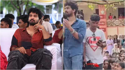 Shane Nigam REACTS to viral video: Actor says the clip of him ignoring a college girl was selectively edited; ‘Negativity spreads more easily | Malayalam Movie News