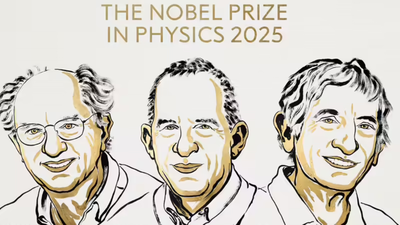Evening news wrap: Trio wins Nobel Prize in Physics; SC asks EC for details of excluded voters in Bihar & more | India News