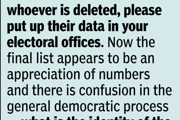 Bihar SIR: Supreme Court asks EC to give details of 3.7 lakh excluded voters | India News